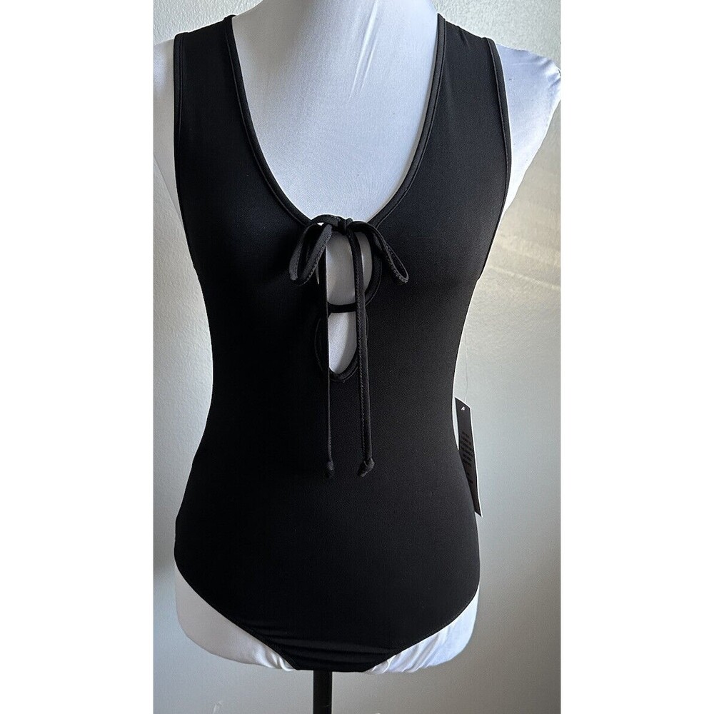BCBG Generation NWT! Bodysuit Black Women’s Size XXS Stretchy Top $68 MSRP